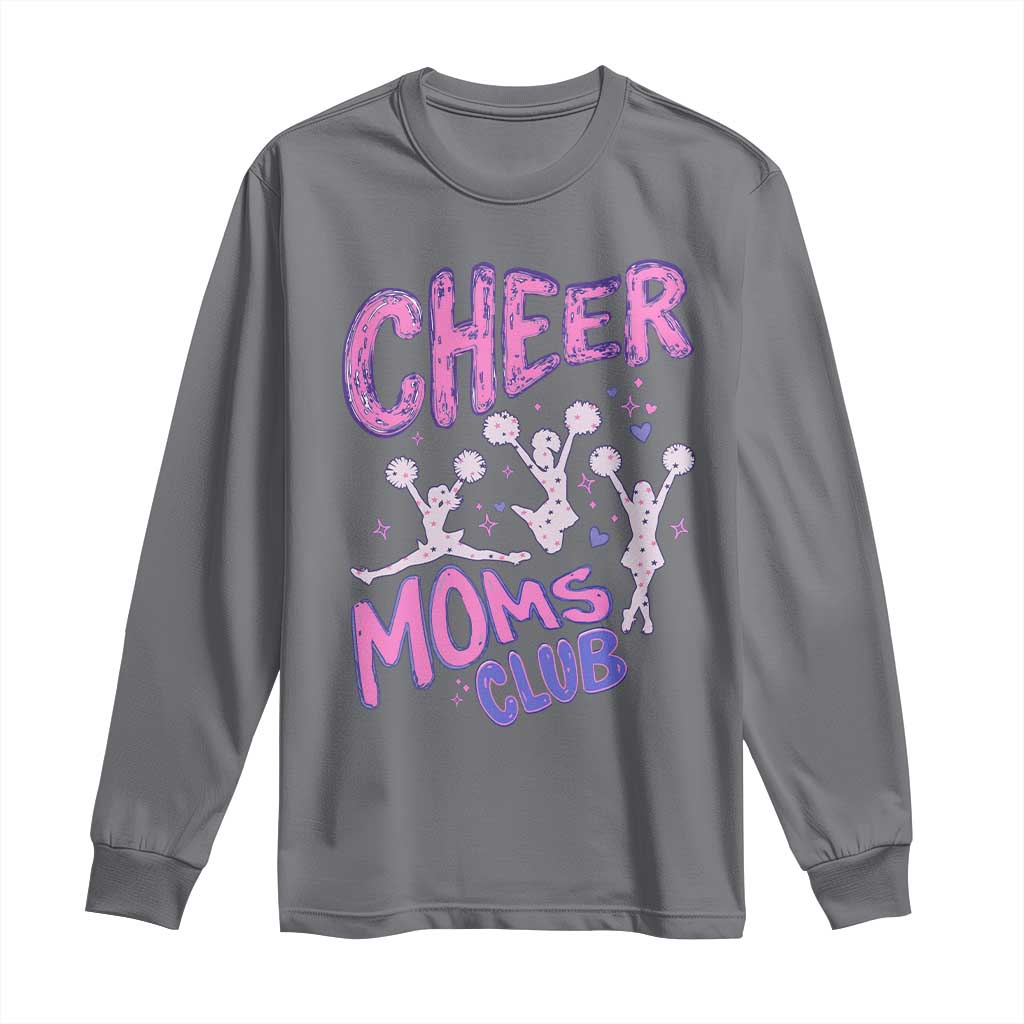Cheer Moms Club Long Sleeve Shirt Cheerleader Mom Mother’s Day Gift