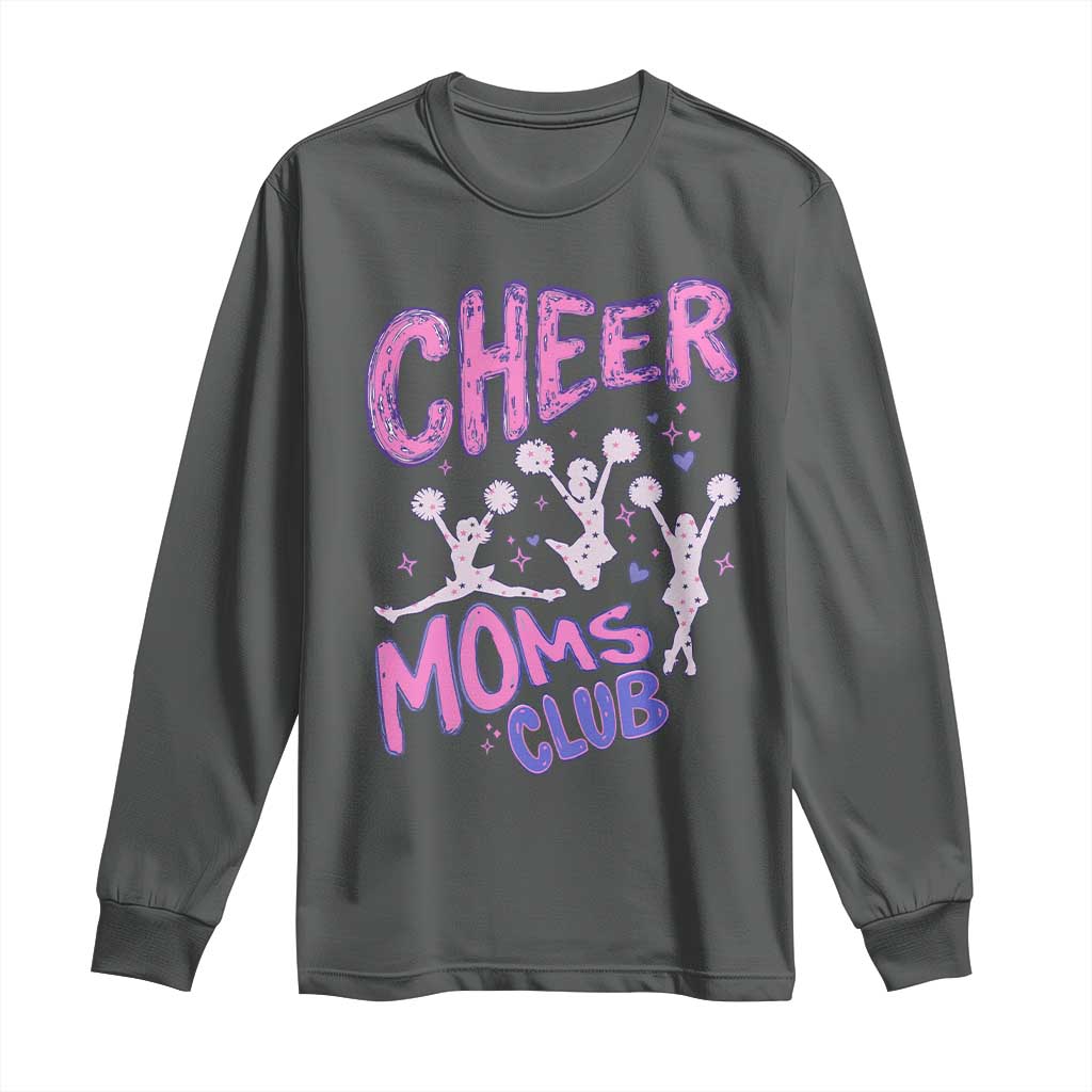 Cheer Moms Club Long Sleeve Shirt Cheerleader Mom Mother’s Day Gift