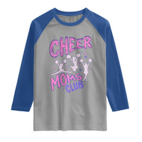 Cheer Moms Club Raglan Shirt Cheerleader Mom Mother’s Day Gift