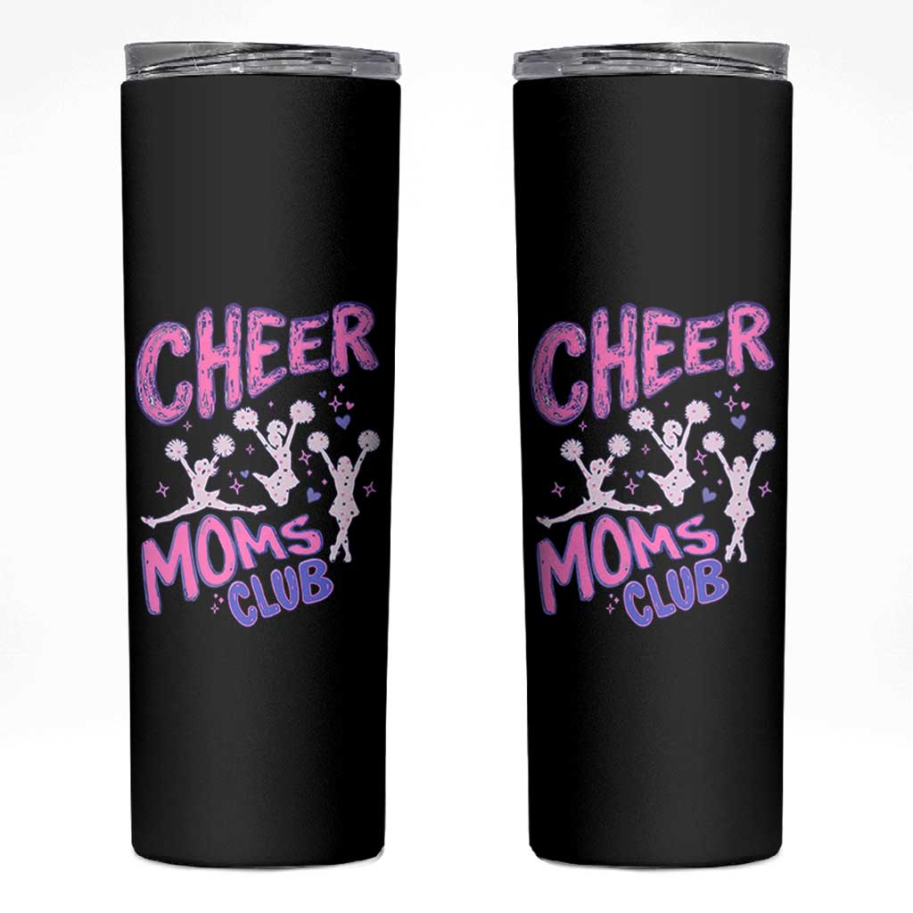 Cheer Moms Club Skinny Tumbler Cheerleader Mom Mother’s Day Gift