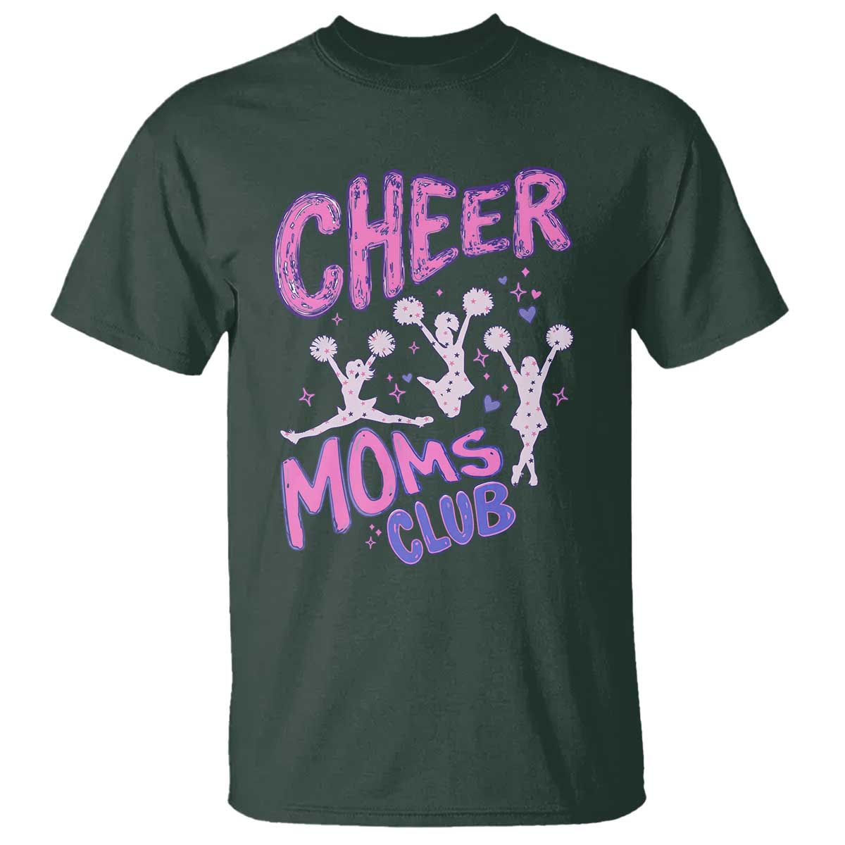 Cheer Moms Club T Shirt Cheerleader Mom Mother’s Day Gift
