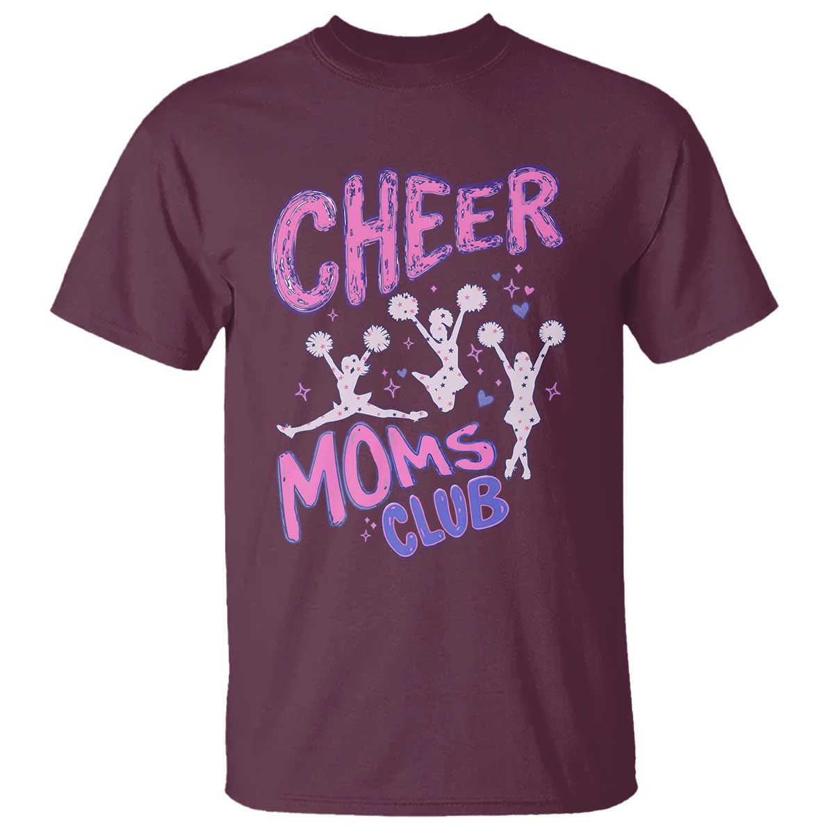 Cheer Moms Club T Shirt Cheerleader Mom Mother’s Day Gift