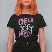 Cheer Moms Club T Shirt For Women Cheerleader Mom Mother’s Day Gift