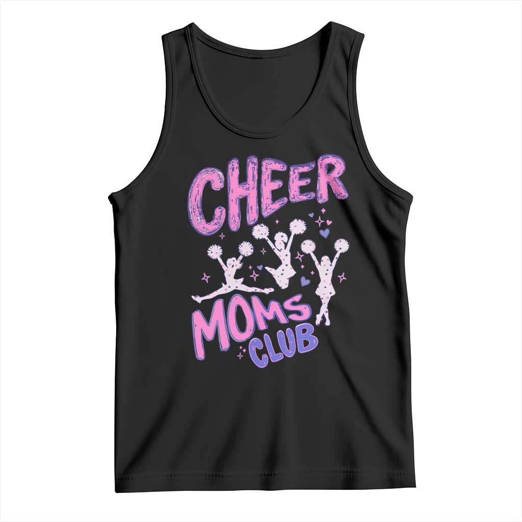 Cheer Moms Club Tank Top Cheerleader Mom Mother’s Day Gift