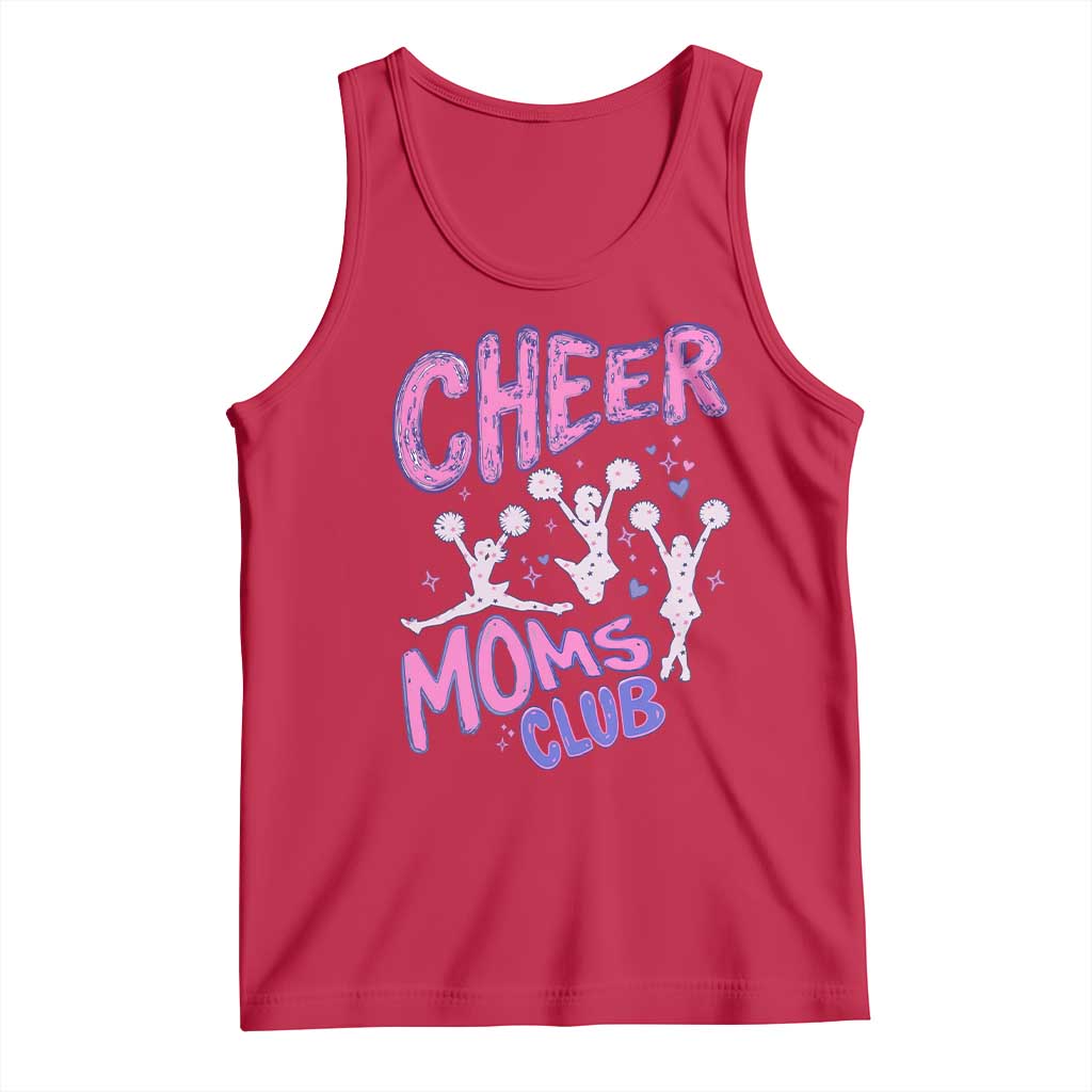 Cheer Moms Club Tank Top Cheerleader Mom Mother’s Day Gift