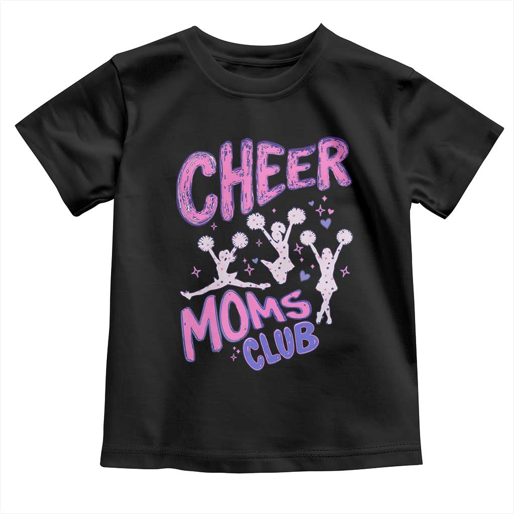 Cheer Moms Club Toddler T Shirt Cheerleader Mom Mother’s Day Gift