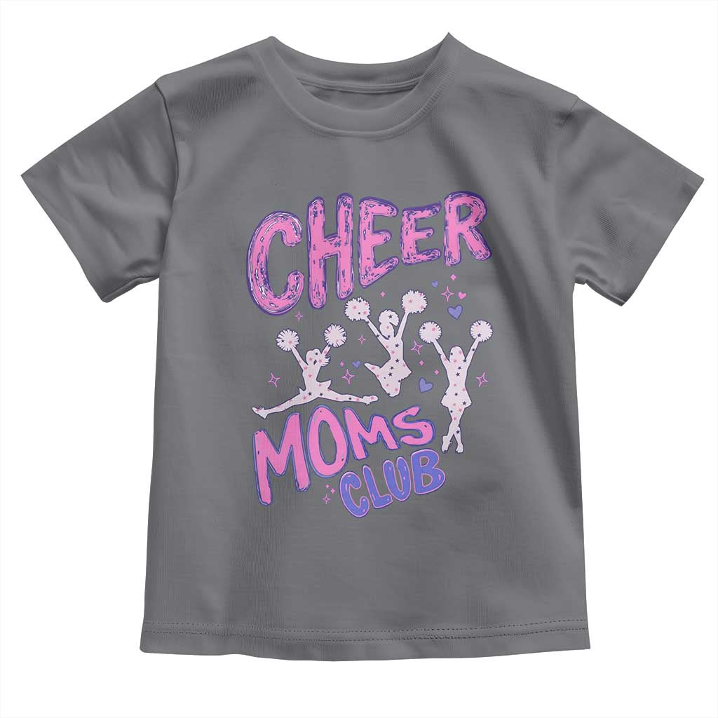 Cheer Moms Club Toddler T Shirt Cheerleader Mom Mother’s Day Gift