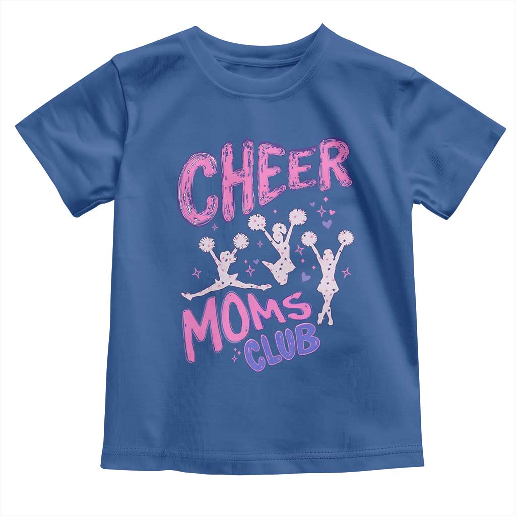 Cheer Moms Club Toddler T Shirt Cheerleader Mom Mother’s Day Gift