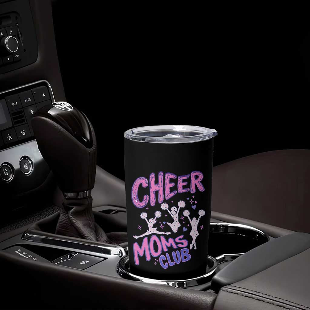 Cheer Moms Club Tumbler Cup Cheerleader Mom Mother’s Day Gift