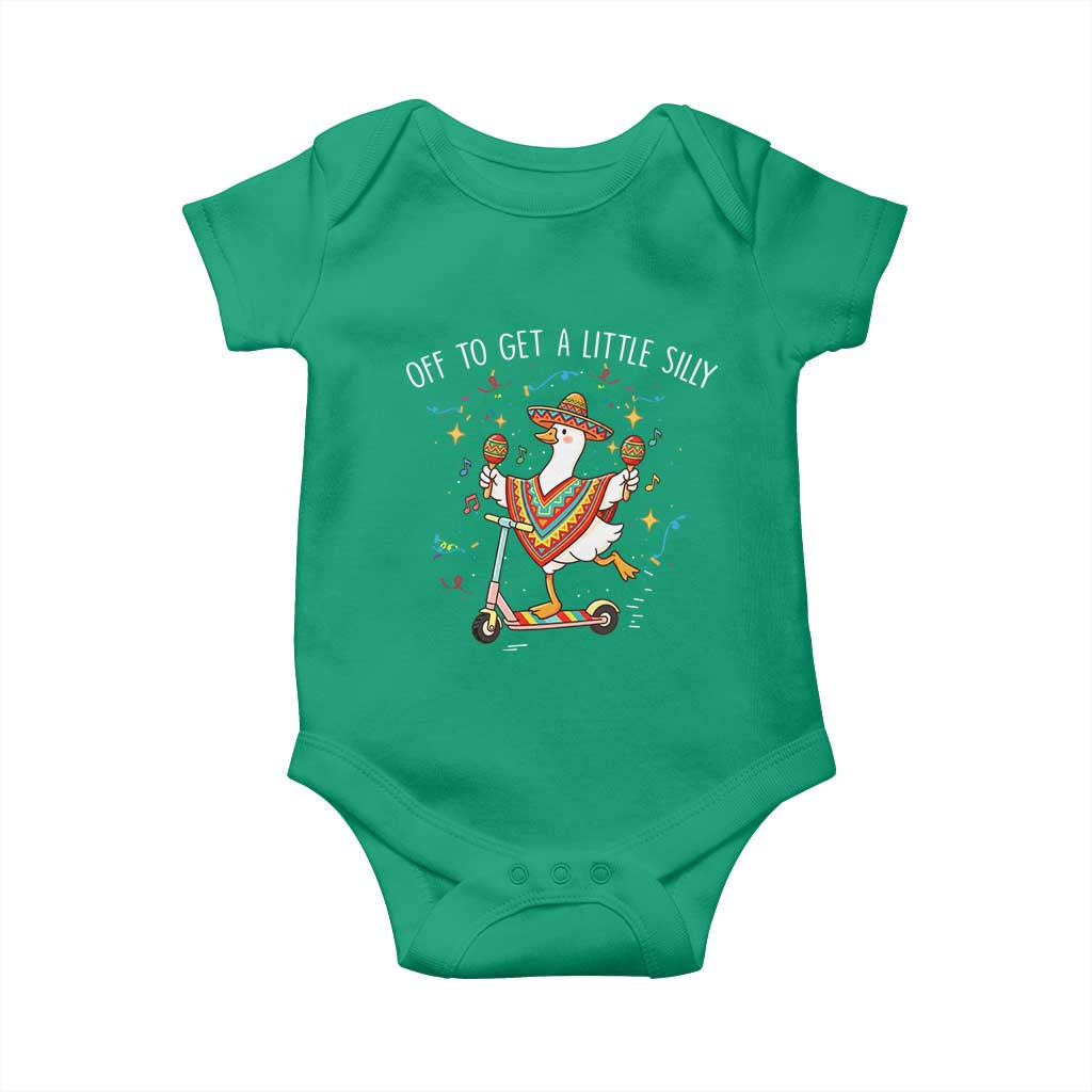 Silly Goose Cinco De Mayo Baby Onesie Off To Get A Little Silly