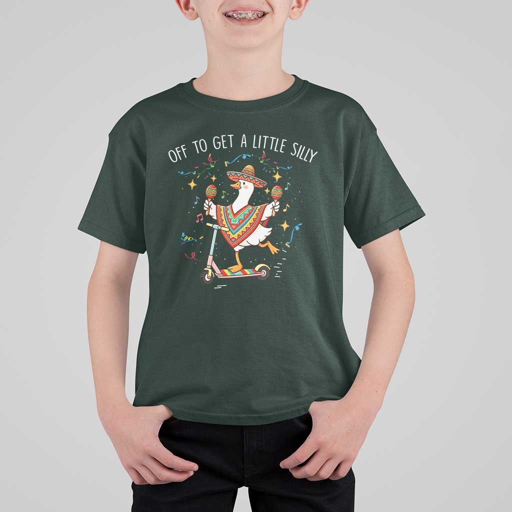 Silly Goose Cinco De Mayo T Shirt For Kid Off To Get A Little Silly