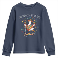 Silly Goose Cinco De Mayo Youth Sweatshirt Off To Get A Little Silly