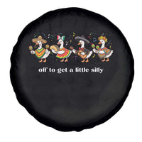 Funny Silly Goose Cinco De Mayo Spare Tire Cover Off To Get A Little Silly