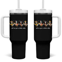 Funny Silly Goose Cinco De Mayo Tumbler With Handle Off To Get A Little Silly