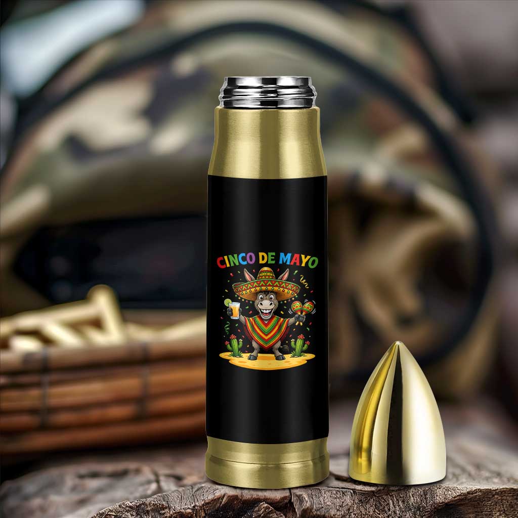 Cinco de Mayo Donkey Mexican Fiesta Bullet Tumbler