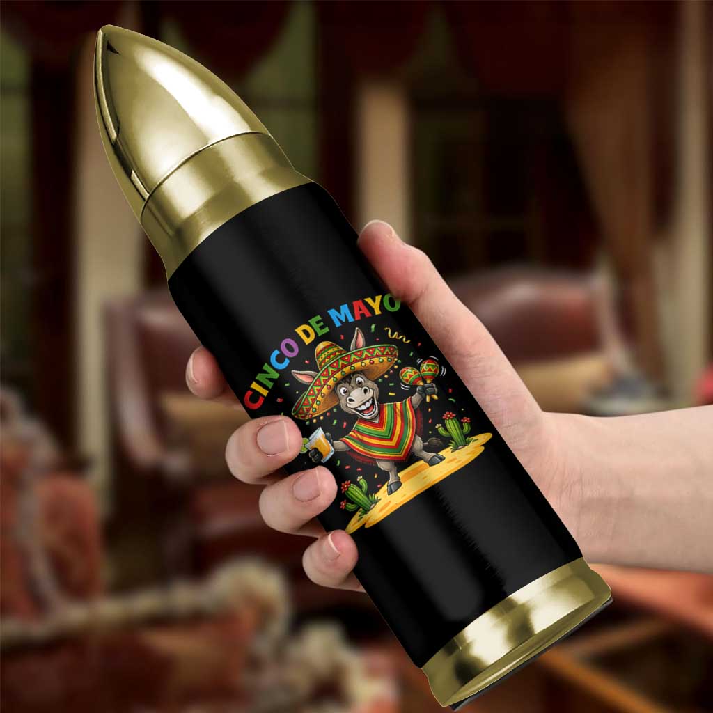 Cinco de Mayo Donkey Mexican Fiesta Bullet Tumbler