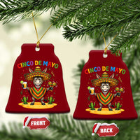 Cinco de Mayo Donkey Mexican Fiesta Ceramic Ornament