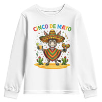 Cinco de Mayo Donkey Mexican Fiesta Youth Sweatshirt