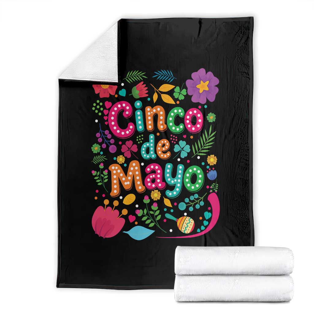 Cinco de Mayo Throw Blanket Funny Mexican Fiesta