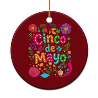 Cinco de Mayo Ceramic Ornament Funny Mexican Fiesta
