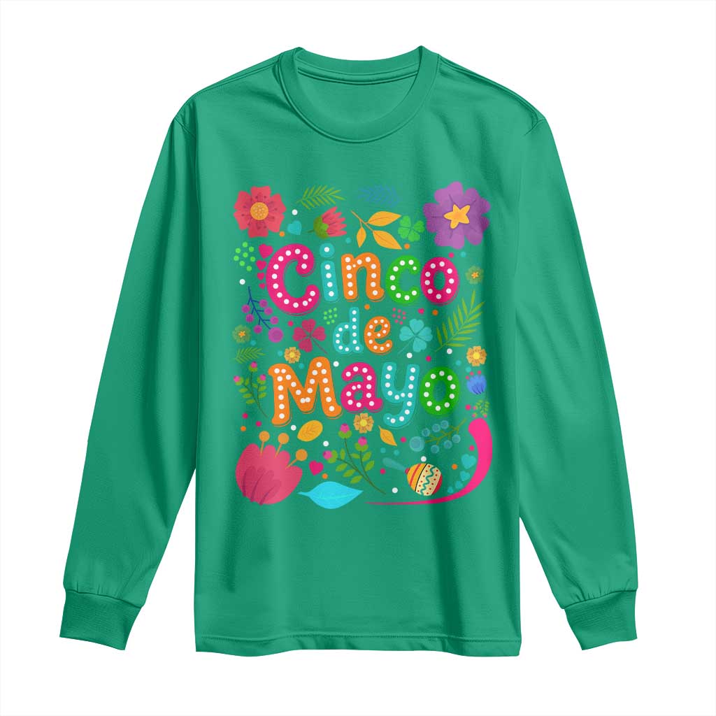 Cinco de Mayo Long Sleeve Shirt Funny Mexican Fiesta