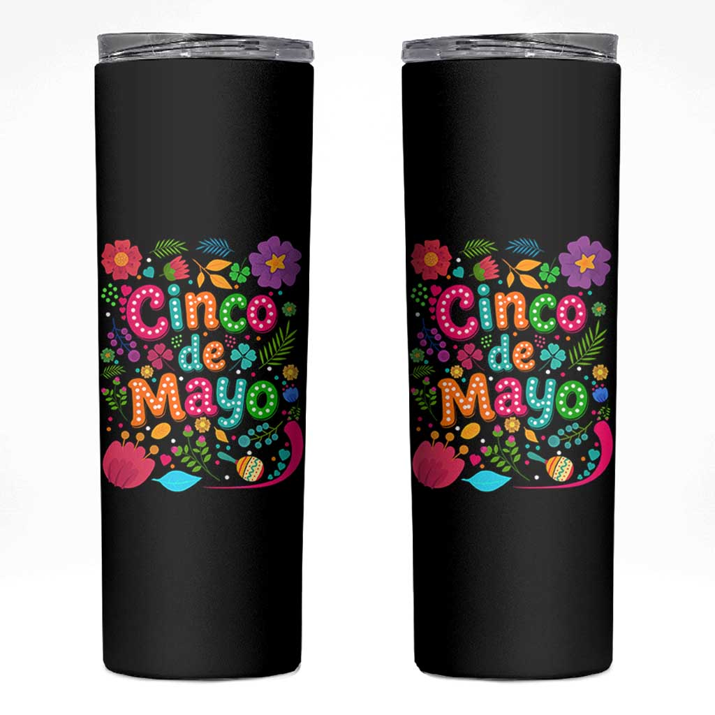 Cinco de Mayo Skinny Tumbler Funny Mexican Fiesta