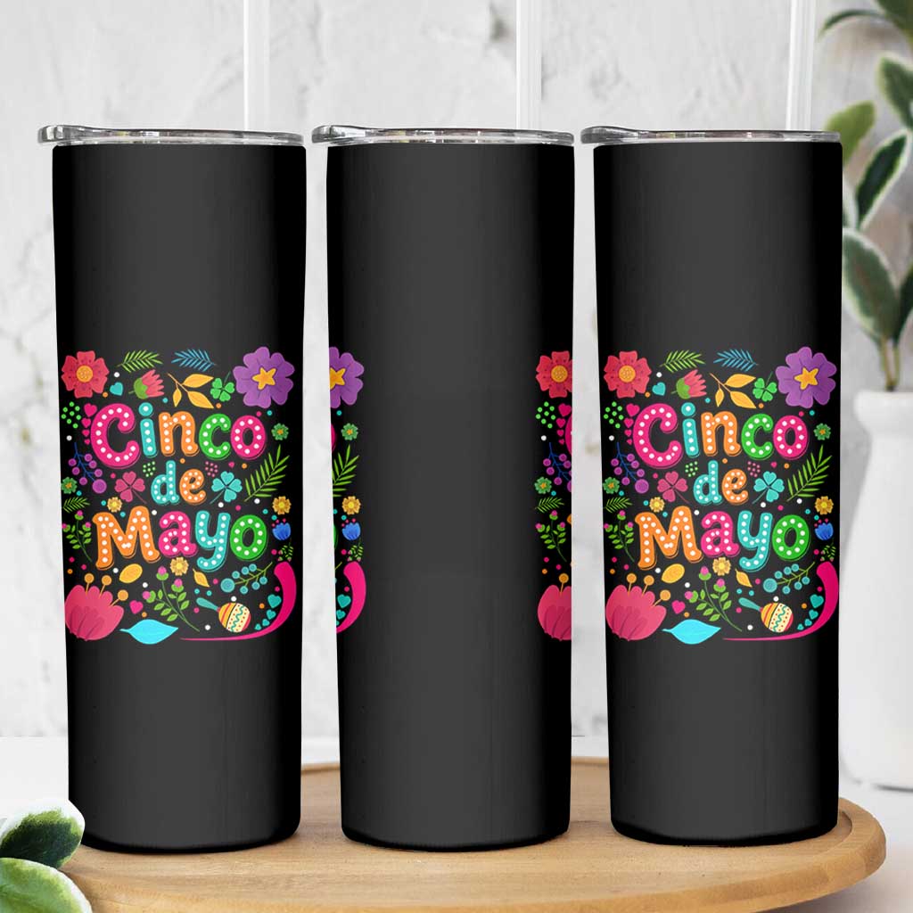 Cinco de Mayo Skinny Tumbler Funny Mexican Fiesta