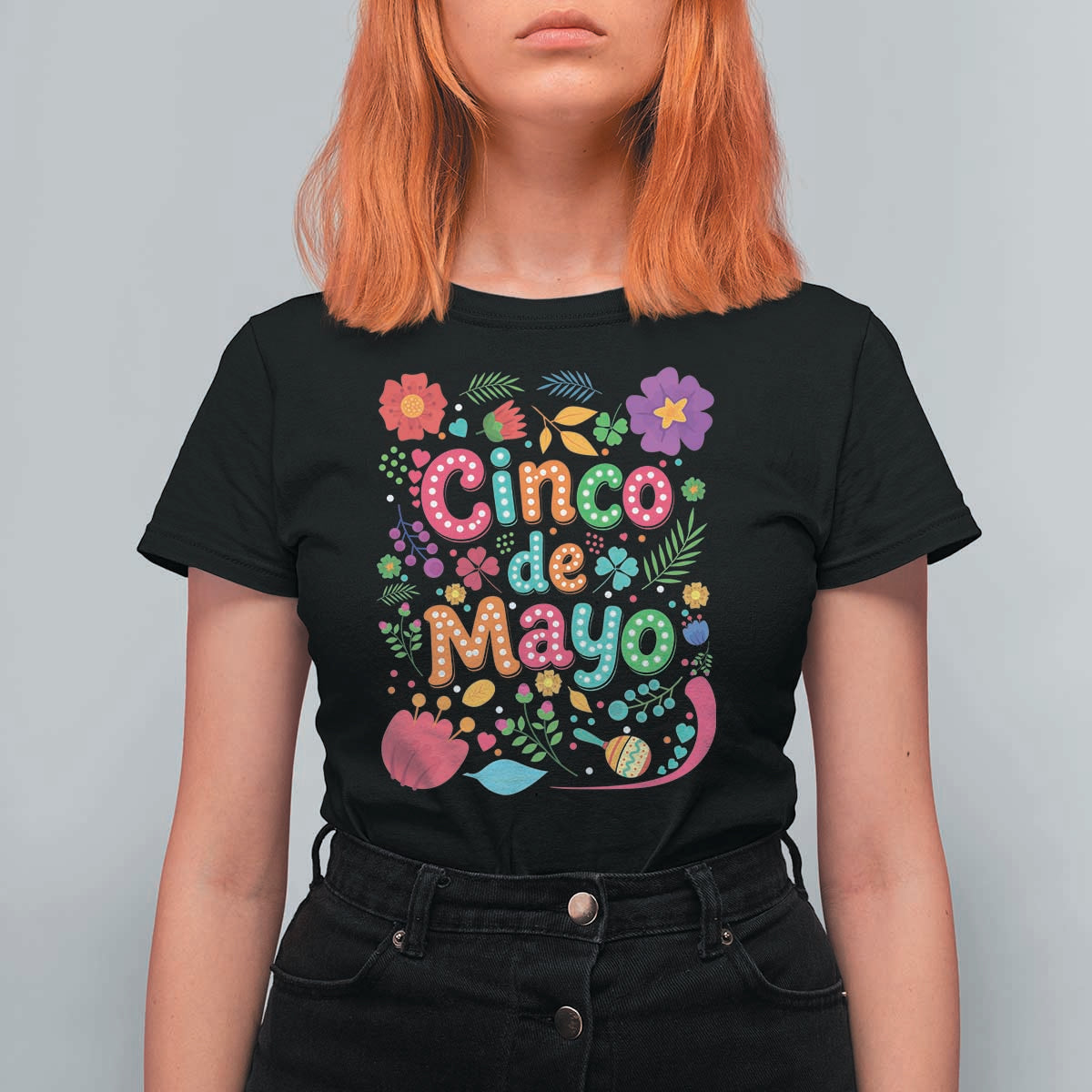 Cinco de Mayo T Shirt For Women Funny Mexican Fiesta