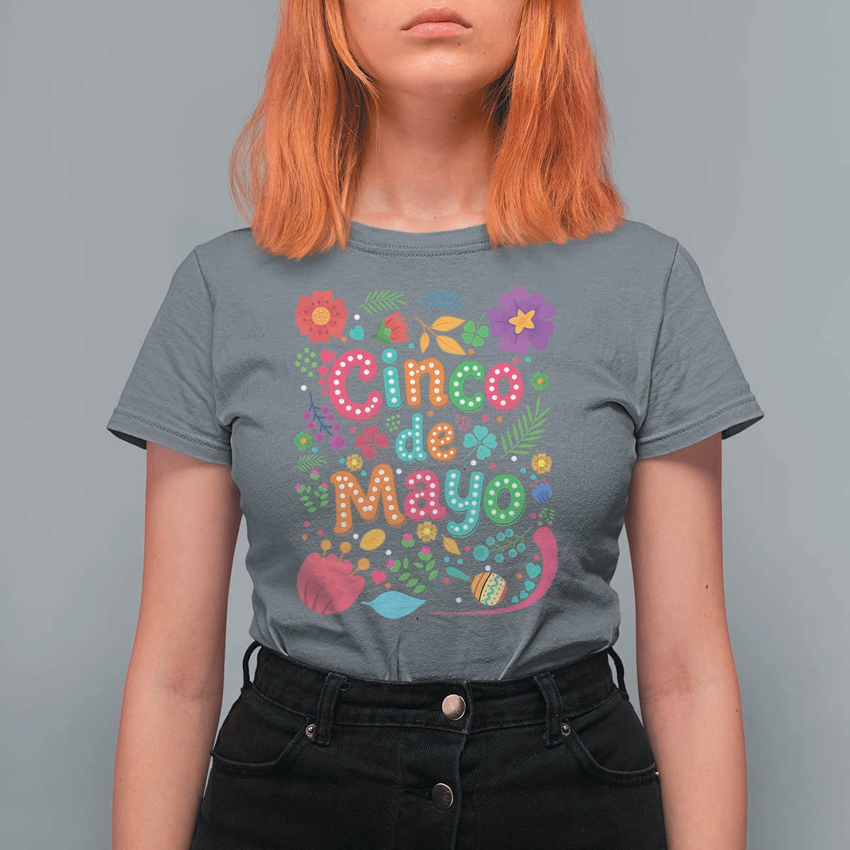 Cinco de Mayo T Shirt For Women Funny Mexican Fiesta