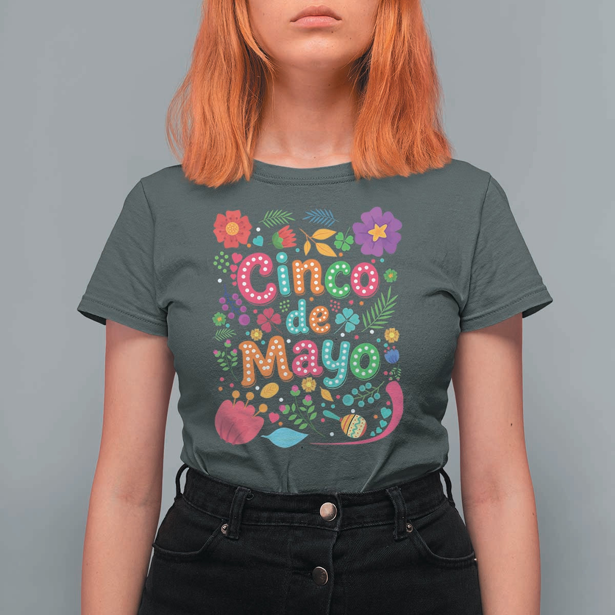 Cinco de Mayo T Shirt For Women Funny Mexican Fiesta