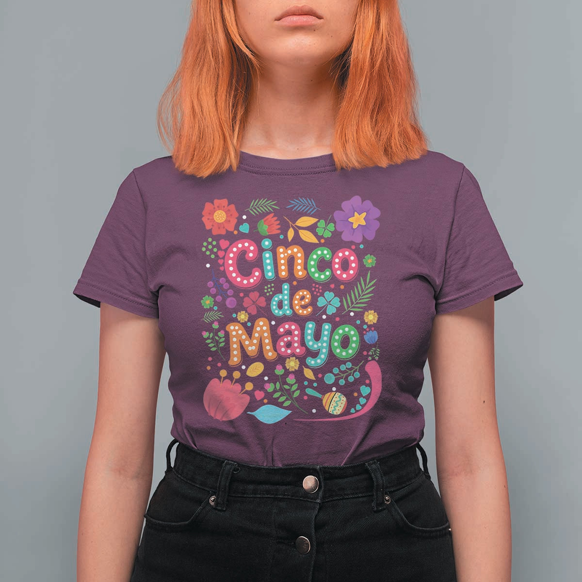 Cinco de Mayo T Shirt For Women Funny Mexican Fiesta