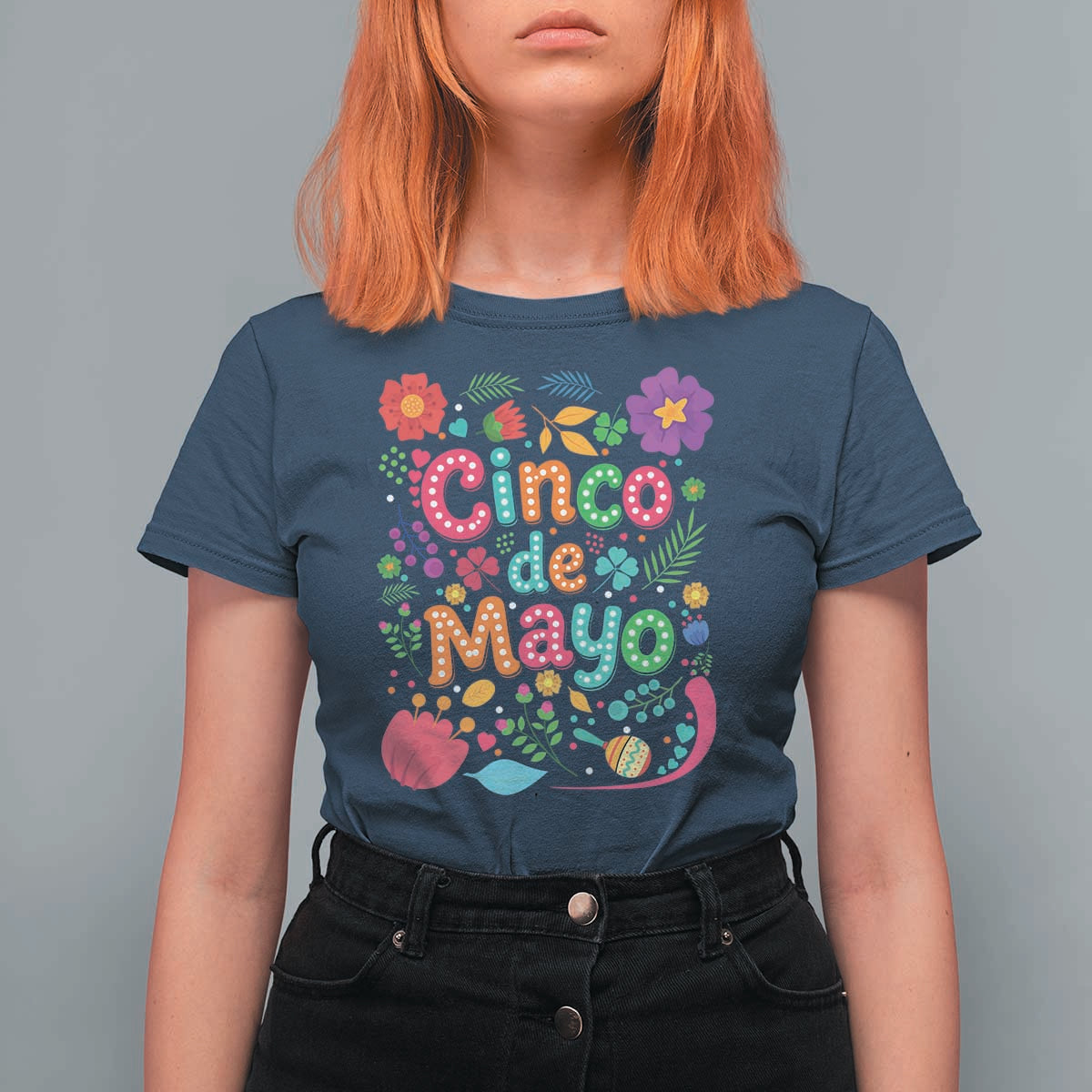 Cinco de Mayo T Shirt For Women Funny Mexican Fiesta