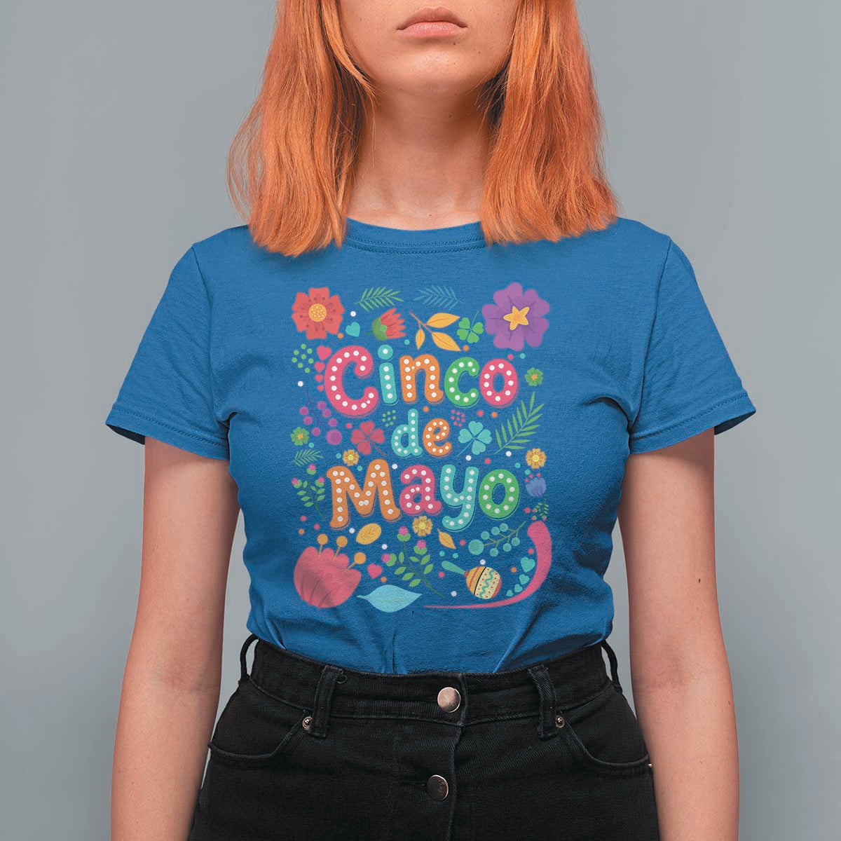 Cinco de Mayo T Shirt For Women Funny Mexican Fiesta