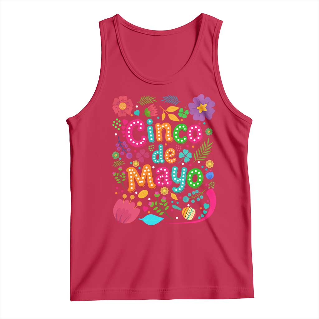 Cinco de Mayo Tank Top Funny Mexican Fiesta