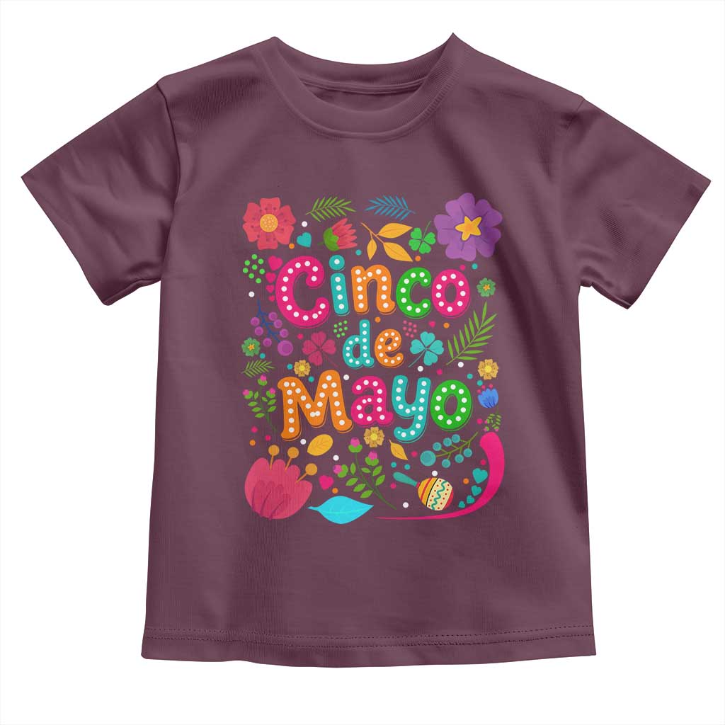 Cinco de Mayo Toddler T Shirt Funny Mexican Fiesta