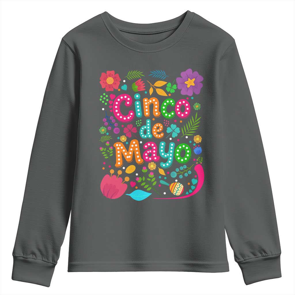 Cinco de Mayo Youth Sweatshirt Funny Mexican Fiesta