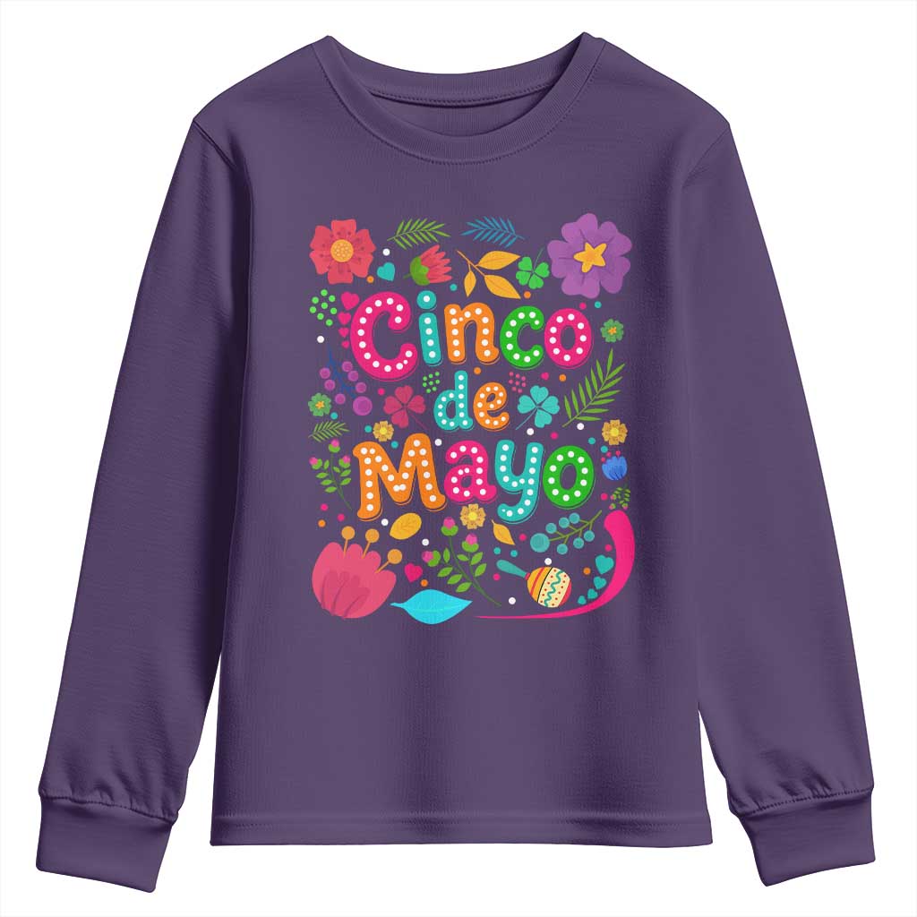 Cinco de Mayo Youth Sweatshirt Funny Mexican Fiesta