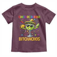 Cinco De Drinko Bitchachos Toddler T Shirt Funny Margarita Cinco De Mayo Mexican Fiesta