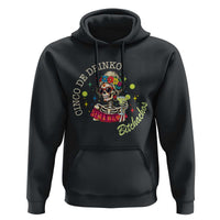 Cinco De Drinko Bitchachos Hoodie Funny Skeleton Drinking Margarita Fiesta Party