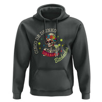 Cinco De Drinko Bitchachos Hoodie Funny Skeleton Drinking Margarita Fiesta Party