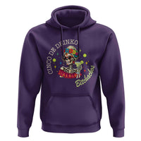 Cinco De Drinko Bitchachos Hoodie Funny Skeleton Drinking Margarita Fiesta Party