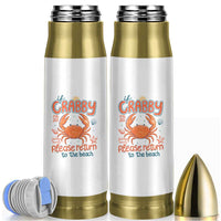 If Crabby Please Return To The Beach Bullet Tumbler Funny Crab Summer Vacatiion