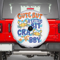 Cute But A Little Bit Crabby Spare Tire Cover Beach Crab Summer Vacation