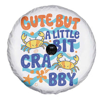 Cute But A Little Bit Crabby Spare Tire Cover Beach Crab Summer Vacation