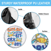 Cute But A Little Bit Crabby Spare Tire Cover Beach Crab Summer Vacation