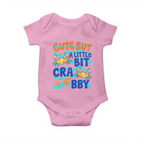 Cute But A Little Bit Crabby Baby Onesie Beach Crab Summer Vacation