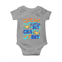 Cute But A Little Bit Crabby Baby Onesie Beach Crab Summer Vacation