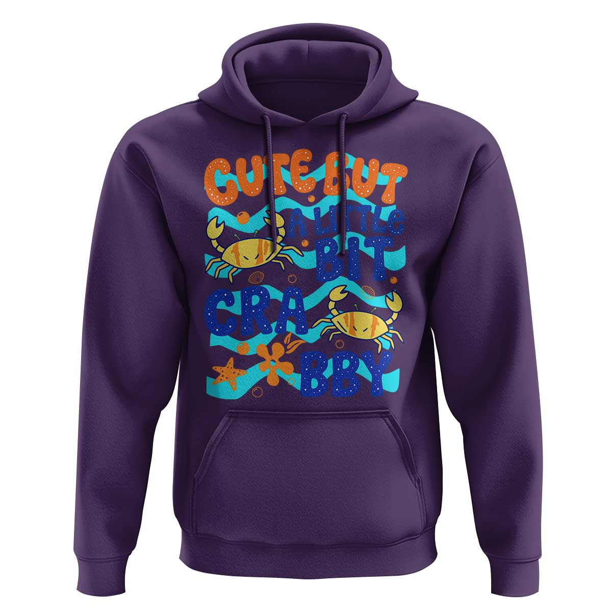 Cute But A Little Bit Crabby Hoodie Beach Crab Summer Vacation