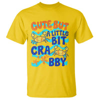 Cute But A Little Bit Crabby T Shirt Beach Crab Summer Vacation