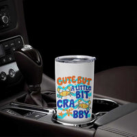 Cute But A Little Bit Crabby Tumbler Cup Beach Crab Summer Vacation